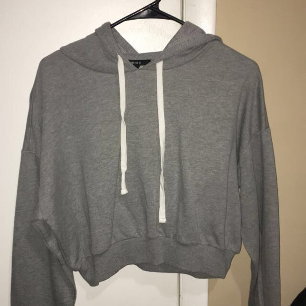 Forever21 cropped hoodie